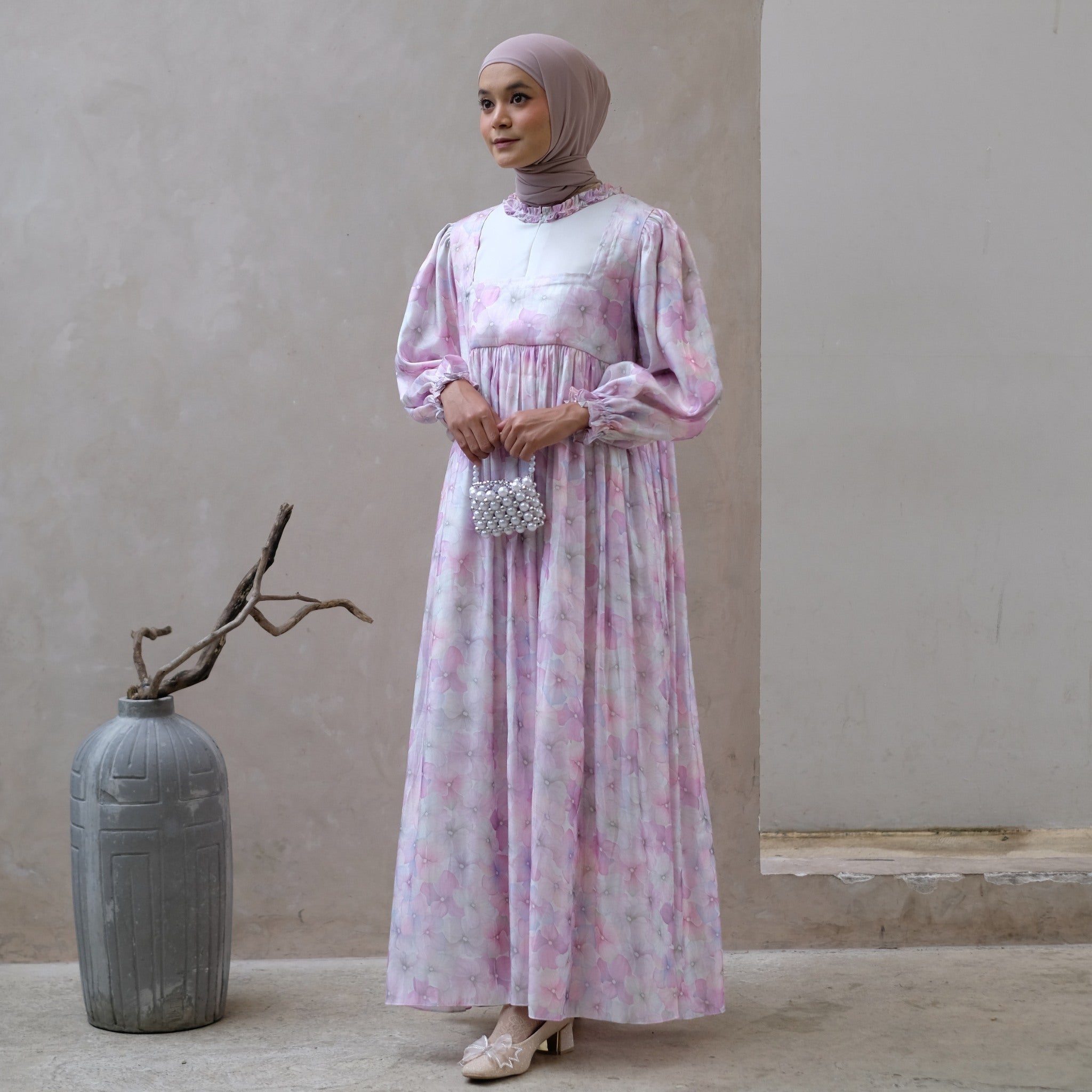 Image of Eclemix Dress Rula | Dress Wanita Baby Doll Vintage